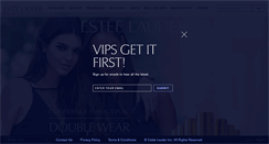 Desktop Screenshot of esteelauder-me.com